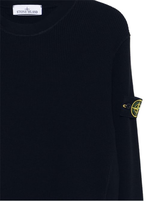 Maglione girocollo blue notte STONE ISLAND | 156100008S0044V0020